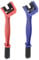 WMYCONGCONG 2 PCS Motorcycle Bicycle Chain Cleaning Tool Chain Washer Cleaner Cleaning Brush, Blue and Red