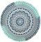 Ysoom Strandtuch Rund Boho Stranddecke Mandala Runder Yoga Matte Meditation Tuch Tischdecke Picknick Handgefertigt Teppich, 150 * 150CM