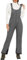 GEMYSE Damen Skihose Winter Schneehose Wasserdicht Winddicht mit verstellbaren Trägern Overall (Rein Mittelgrau,M)