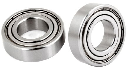 Ruilogod 2 Stück Tiefnutkugellager 17mm x 36 mm x 10 mm für Elektromotor