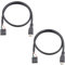 Duttek Lot de 2 câbles Dupont Micro USB vers USB mâles vers 9 broches femelles pour carte mère PCB Dupont USB 50 cm