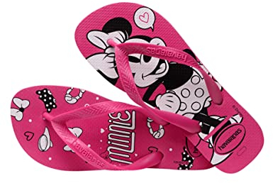 Havaianas Unisex's Top Disney Flip-Flop, Pink Electric, 37/38 EU