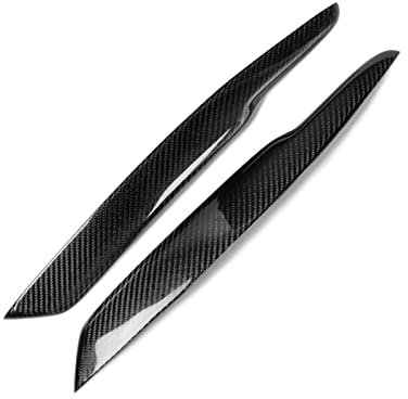 GMHB Für V&W Passat 3C 2005-2010 Scheinwerfer Augenbraue Scheinwerfer Augenlid Trim Carbon Front Scheinwerfer Licht Abdeckung Stirn