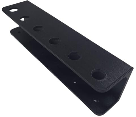 SplashNColor Wall Mount Rack Holder for Darts - Organize Your Darts and Accessories - Soft and Steel Tip Compatible - Perfect for Home, Game Room, or Bar - Easy to Install and Highly Durable