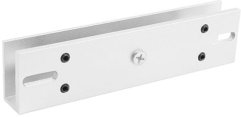 U Shape Bracket, Heavy Duty Door Security Brackets, Magnetic Door Lock U Bracket, for Magnetic Lock, 617LBS Capacity, Lightweight, for Glass Metal Wood Door