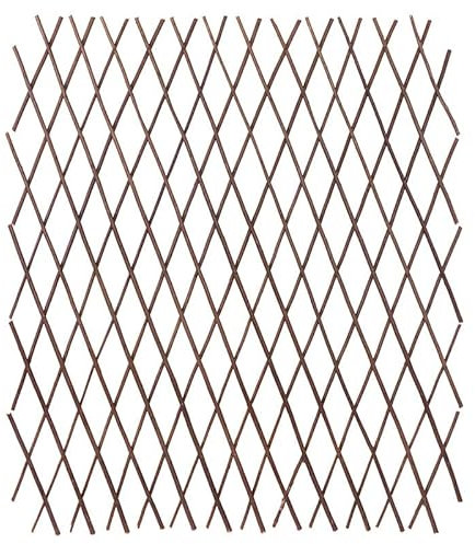 Expanding Fence Trellis Adjustable - Plant Stand Extendable Natural Wood Lattice Plant Climbing Rails Willow Trellis Fence Extendable Trellis For Climbing Plants Plant Fence Climbing Frame