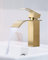 iVIGA Robinet de Lavabo Cascade pour Salle de Bain, Mitigeur de Lavabo Vasque Robinetterie Cascade avec Bec Grand en Acier Inox, Or Brossé