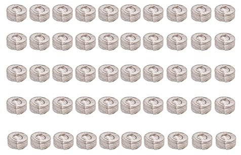 Bloques de tierra para plántulas, 50 unidades, bloque de turba comprimida para cultivo y vivero, bloque de nutrientes para plantas, flores, verduras, Φ35 x 10 mm
