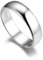 Bandmax Ehering Damen Ringe Silber 925 Ring Damen Verlobungsring Bandring Größe 62mm Trauringe 5mm breit Partnerringe Schmuck Silber für Verlobung