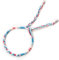 Bracelet brésilien | Bracelet à vœux d’amitié en coton tressé | Artisanal, protection, porte-bonheur, cordon, ajustable, bohème, yoga, plage, festival, gratitude, voyage, spiritualité (BV18)