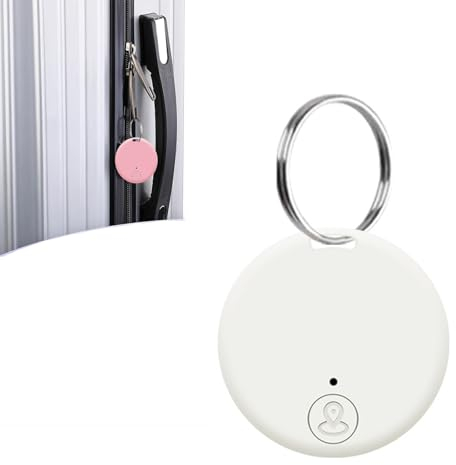 Bluetooth Item Finder,Key Finder,Tracker,Tile Pro,Bluetooth Item Locator, for Wallets Pets Lggage Child Locators, Works With iOS & Android Compatible, Find Your Keys, Remotes & More (White)