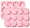 UR URLIFEHALL 2 Pcs 12 Constellation Moulds Silicone Zodiac Moulds Horoscope Chocolate Moulds for Cake Candy Pudding Cookie Soap Candle Making