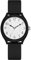 CIVO Armbanduhr Damen Analog Damenuhr: Klassische Lässig Mode - Quarz Damen Uhr mit Silikonarmband Schwarz