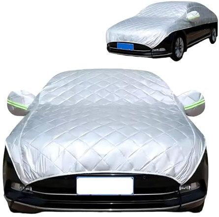 Anti-Hagel Auto-Abdeckung für Ssan𝘨yong Musso Sports Pick Up,Verdickte Hagelschutz-Autoabdeckung,Regen- und schneefest, staubdicht,UV-beständig,vogelkotbeständig,Kratzfest,Durable