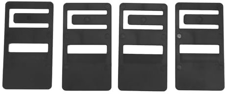 lvifloae 4-teiliges graues Service-Set für Lüftungsgeräte für Wohnmobil-Kühlschränke, Kfz-Wohnmobil-Kühlschrank, Präzisions-Ersatz-Türhalterungsclip, kompatibel mit