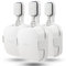 ZahoTse Wall Mount for Eero 6E Home WiFi System-Simple and Sturdy Wall Mount Stand for Eero 6E tri-Band mesh Wi-Fi 6 System,Without Messy Cables (White,3Pack