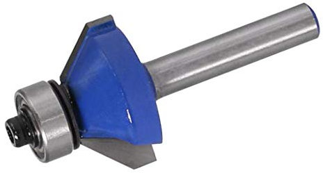 Alloy 45 Degree Chamfer Router Bit 1/4 Inch Shank Wood Milling Cutter