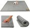 Wolkenweiche Spielmatte Baby 200x150x2cm, Dunkelgrau– Kinderzimmer Teppich mit hochwertigem Memory-Schaum Krabbelmatte Baby mit Rutschfester Unterseite Krabbeldecke, Kinderteppich, Tatami Matte