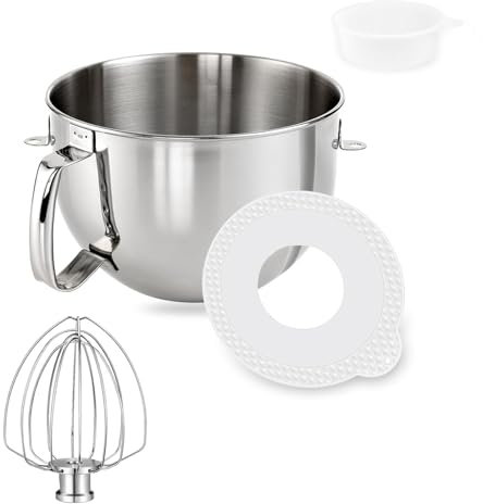 Cubiertas de tazón para mezcladores, tapa de mezclador, batidoras, piezas de repuesto, tapas para batidoras de pie de 6 cuartos