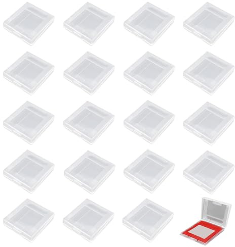 20 Stück Hüllen für Gameboy, Klarsichthüllen-Schutzhüllen, Game Cartridge Schutzhülle, Staub Schutzhülle, Spielkartenetui Kartenboxen, für GB-Spielkarten und GBC-Spielkarten