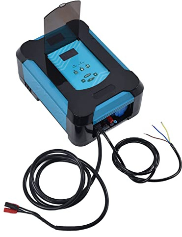Fdit Clorador Salino Eléctrico Máquina de Cloración de Agua para Piscinas de Enfriamiento Inteligente para Hidroterapia, 220-240 V, con Función Automática, Funciones Completas (HQ-25g/h)