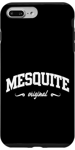Custodia per iPhone 7 Plus/8 Plus Mesquite Originale Vintage Città natale Pride Varsity College