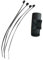 MagiDeal Support Mont Guidon Vélo pour Garmin eTrex Dakota 10 20 30 GPS Rino Fixation Barre-Prise Attaches Câble