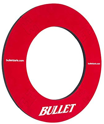 BULLET-Darts Surround Ring für alle gänigen Dartscheiben -hochwertige Umrandung – Wandschutz für das Dartboard