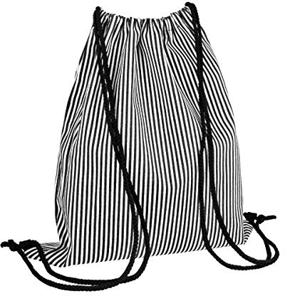 Majea Turnbeutel, schwarz Turnbeutel Sportbeutel Rucksack Beutel Jutebeutel Taschen Gym Sack gymbag Tüte Gymnastikbeutel gymsac Damen Artikel-Nr.440636