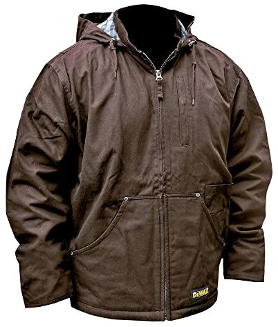 DEWALT DCHJ076A Heated Heavy Duty Work Coat Kit with 2.0Ah Battery and Charger