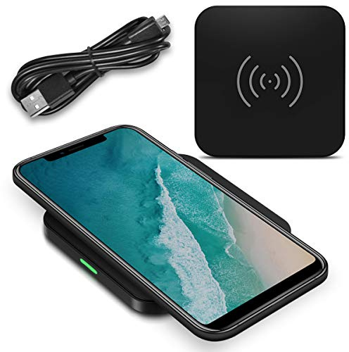 QI Wireless Ladestation kompatibel für Ulefone X Kabellos Charger Induktives Universal Schnellladegerät