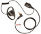 EARPIECEHUB - D Shape Overt Compatible with Motorola SL300 SL1600 SL2600 SL4000 SL4010, SL4010e TLK100 TLK110 SLN1000 Radio Earpiece PTT microphone