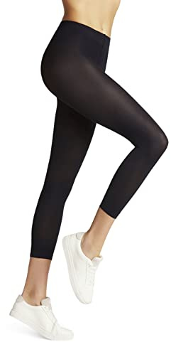 FALKE Damen Pure Matt 50 DEN Capri Leggings halb blickdicht matt