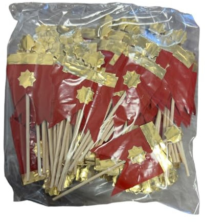 Papierflagge Banner für Osterdekoration Packung mit 100 Stück