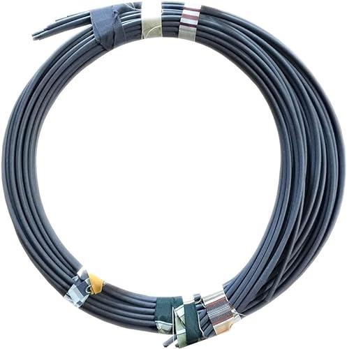 Leudus Corda di tensione per tende da sole, 3 m, colore grigio (1 pezzo)