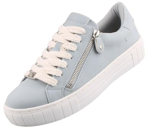 Dockers by Gerli Damen 51JE208 Sneaker, Baby blau/blau, 40 EU