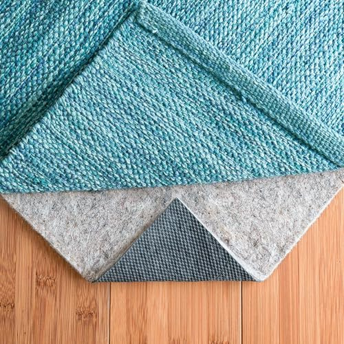 RUGPADUSA, 2'x8', Non-Slip Felt and Rubber Rug Pad (1/4 Thick), Protects Your Floors, Low-VOC, 100% Made in The USA, 2-Year Warranty