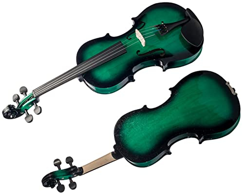 ZUOMU 4/4 3/4 1/2 1/4 1/8 Größe Violine Student Violine Griffbrett Wirbel Kinnhalter Saitenhalter Für Anfänger Violin Starter-Set (Color : 3/4)