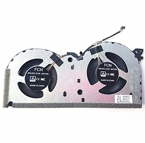Fleshy Leaf Nuova Ventola di Raffreddamento CPU Sostituzione per Lenovo IdeaPad Gaming 3i 15IMH05 3-15IMH05 3-15ARH05 Creator 5-15IMH05 Serie DFS5K12114262J FMHN