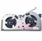 Fleshy Leaf Nuova Ventola di Raffreddamento CPU Sostituzione per Lenovo IdeaPad Gaming 3i 15IMH05 3-15IMH05 3-15ARH05 Creator 5-15IMH05 Serie DFS5K12114262J FMHN