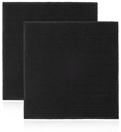 Boundless Voyage Feuerlöschdecken Feuerfeste Unterlage für Handwerker, Hitzebeständig, 30 x 30cm/24 X 24cm, ca. 5mm Stark, (Ideal als Lötmatte, Brandschutzmatte, Feuerschutzmatte) (L(35X35cm)-2 pcs)