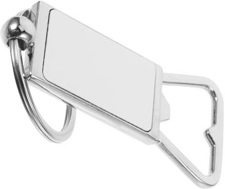 Porte-clés décapsuleur manuel avec photo de sublimation - Porte-clés - Ouvre-bière - Acier inoxydable inoxydable - pour père