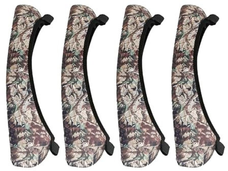 GVRGO Lot de 4 housses imperméables en néoprène 30,5 cm pour arbalète, lunettes optiques extérieures, branches