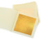 USENG 30Blatt 24 Karat Echte Blattgold,4,33x4,33cm Goldblatt Blatt Goldblätter Goldpapier zum Basteln Goldflocken Goldfolie Gold Dekorfolie für Basteln Kosmetisches Kuchen Kunstprojekt Handwerk Deko