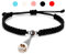 GGKAFACOI Projektion Armband Mit Foto, Personalisiertes Projektions-Bild Im Stein Für Paare, Freund & Freundin (X1-Silber, Pro-Kreis)