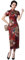 ZNLFS Cheongsam Robe traditionnelle chinoise fendue sur le côté Coupe ajustée Col mandarin Manches courtes Qipao, rouge vin, 46