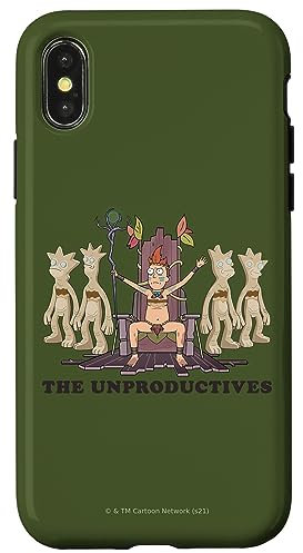 iPhone X/XS Rick and Morty The Unproductives Case