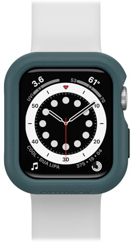OtterBox All Day Bumper per Apple Watch Series SE (2ª gen/1ª gen)/6/5/4-40mm, antichock e cadute, sottile e protettivo per schermo e bordi dell' Apple Watch, Verde/Blu