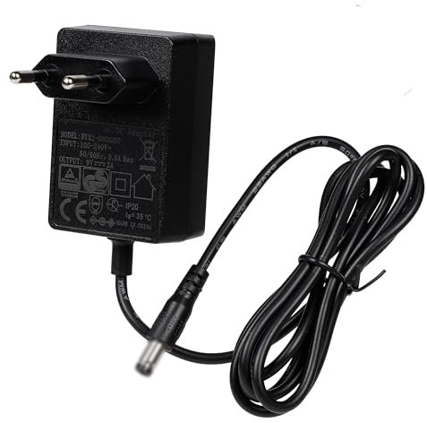 Carbosing Netzadapter, 9 V, 2 A, kompatibel mit Casio ToneBank Piano Keyboard CTK120 CTK520L HT-700 LD-50 LK-30 MA-150 MT-205 PRO-100 WK-110 LK-33 LK-70S CT-410V LK-300TV