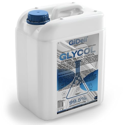 GiDeli Propylenglykol 99,5% 10L Monopropylenglykol (PG) Lösungsmittel für Kosmetik Pharma Chemie Industrie Labor & Technische Anwendungen
